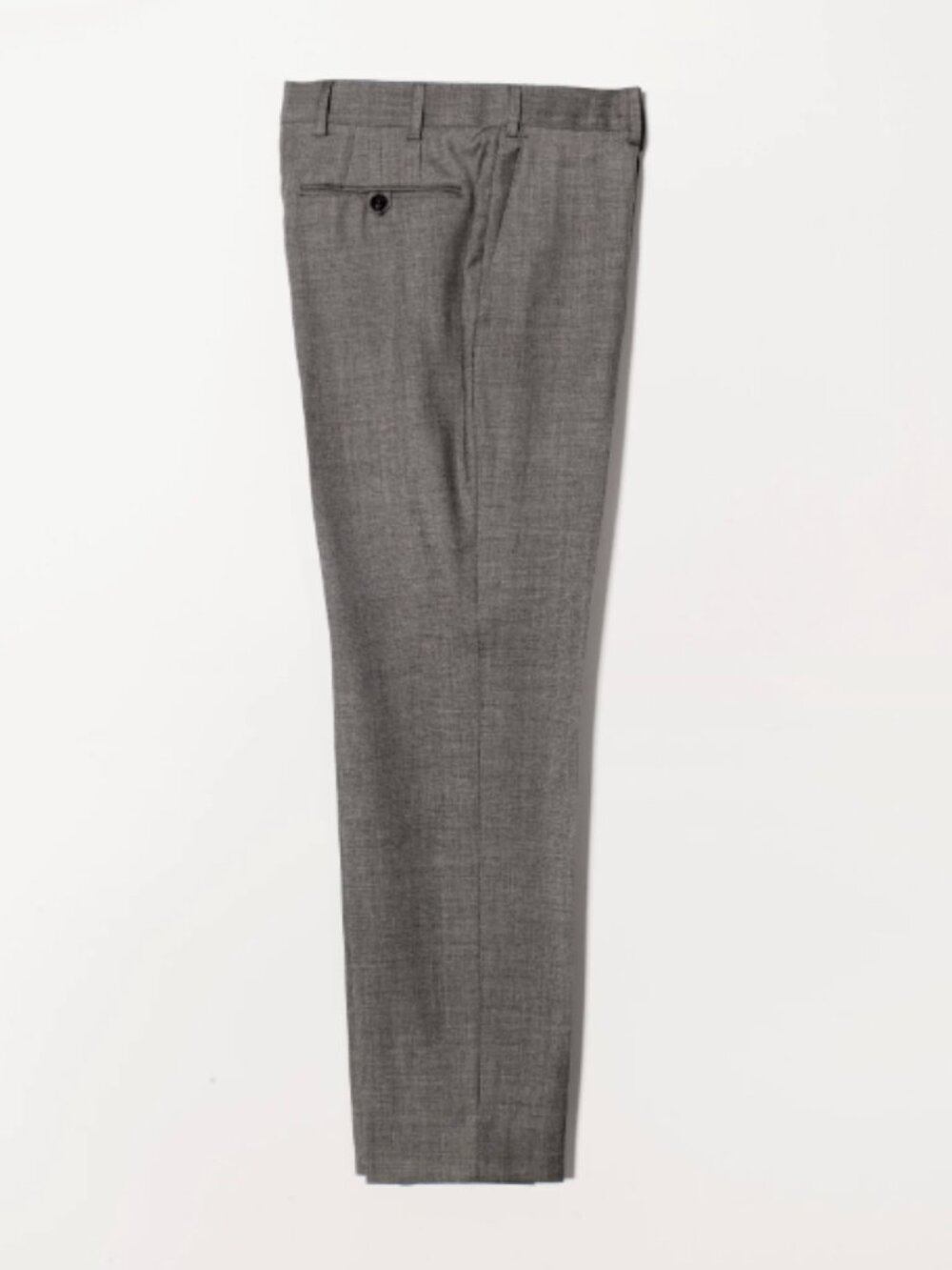 Brooklyn Tailors BKT50 Tailored Wool Trousers Size 3 Heathered Gray